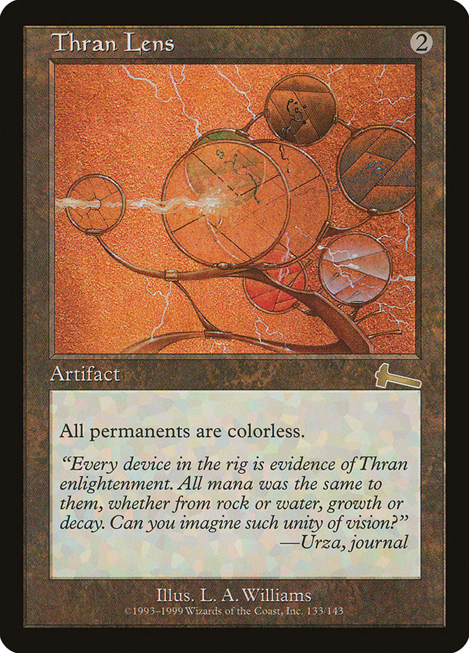 Thran Lens [Urza's Legacy] MTG Single Magic: The Gathering | Red Claw Gaming