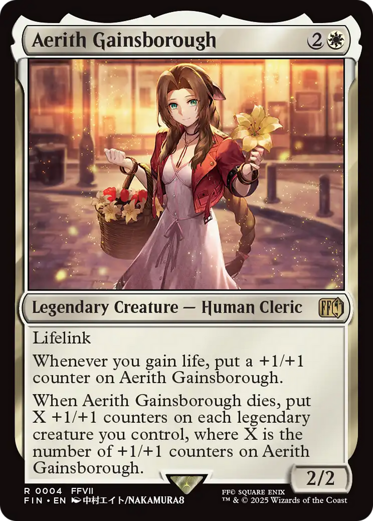 Aerith Gainsborough [FINAL FANTASY] MTG Single Magic: The Gathering | Red Claw Gaming