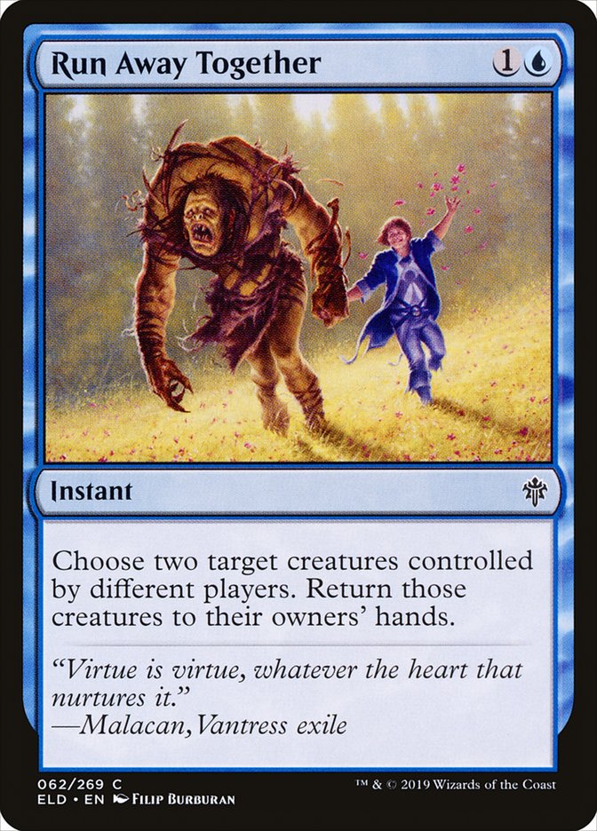 Run Away Together [Throne of Eldraine] MTG Single Magic: The Gathering | Red Claw Gaming