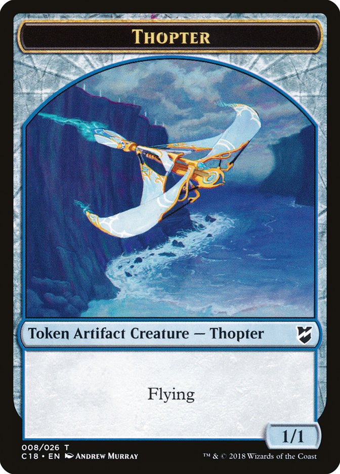 Thopter Token (008/026) [Commander 2018 Tokens] MTG Single Magic: The Gathering | Red Claw Gaming
