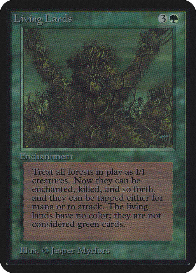 Living Lands [Alpha Edition] MTG Single Magic: The Gathering | Red Claw Gaming