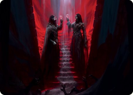 Vampires' Vengeance Art Card [Innistrad: Crimson Vow Art Series] MTG Single Magic: The Gathering | Red Claw Gaming