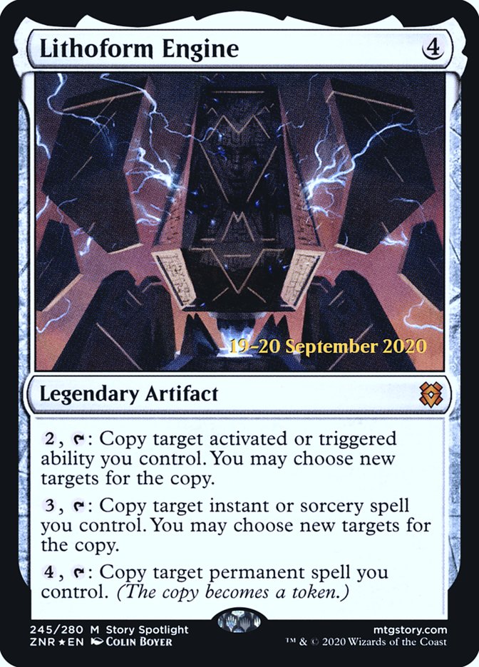 Lithoform Engine [Zendikar Rising Prerelease Promos] MTG Single Magic: The Gathering | Red Claw Gaming