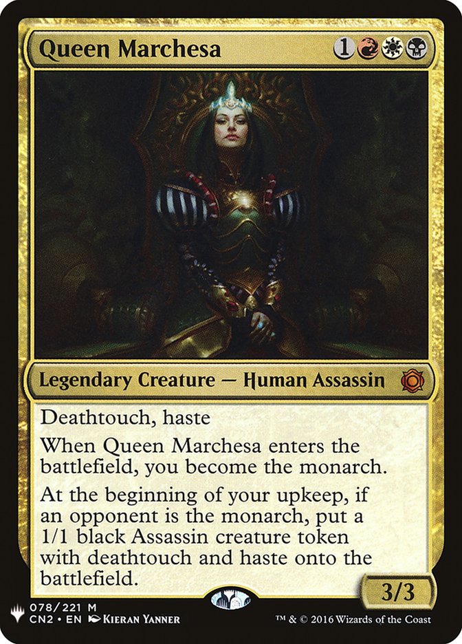 Queen Marchesa [Mystery Booster] MTG Single Magic: The Gathering | Red Claw Gaming