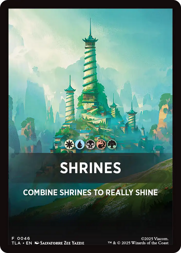 Shrines Theme Card [Avatar: The Last Airbender Tokens] | Red Claw Gaming