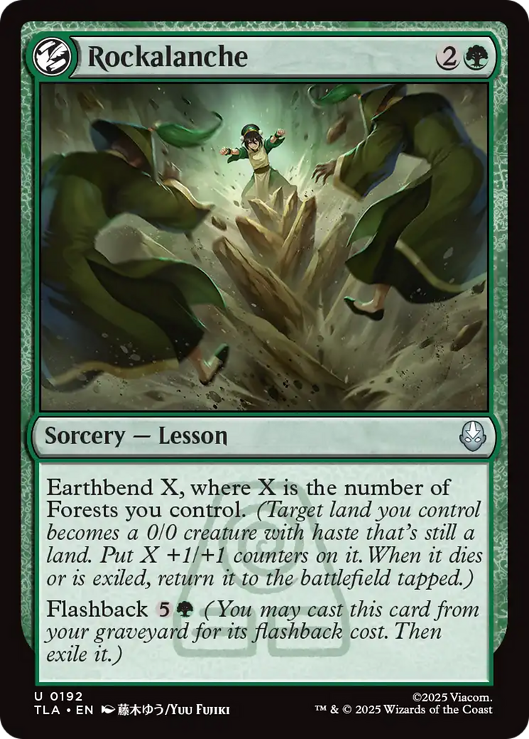 Rockalanche [Avatar: The Last Airbender] MTG Single Magic: The Gathering | Red Claw Gaming