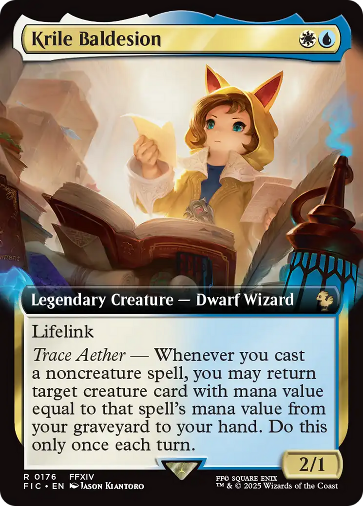 Krile Baldesion (Extended Art) [FINAL FANTASY Commander] MTG Single Magic: The Gathering | Red Claw Gaming