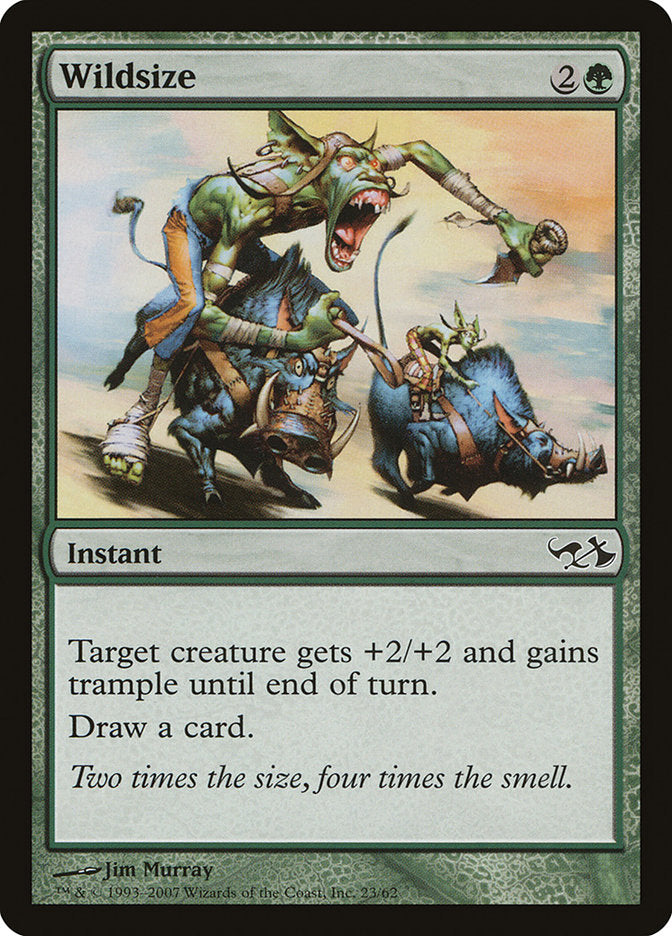 Wildsize [Duel Decks: Elves vs. Goblins] MTG Single Magic: The Gathering | Red Claw Gaming