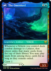 Cosima, God of the Voyage // The Omenkeel [Kaldheim Prerelease Promos] MTG Single Magic: The Gathering | Red Claw Gaming