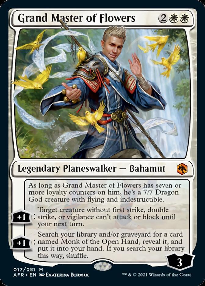 Grand Master of Flowers [Dungeons & Dragons: Adventures in the Forgotten Realms] MTG Single Magic: The Gathering | Red Claw Gaming