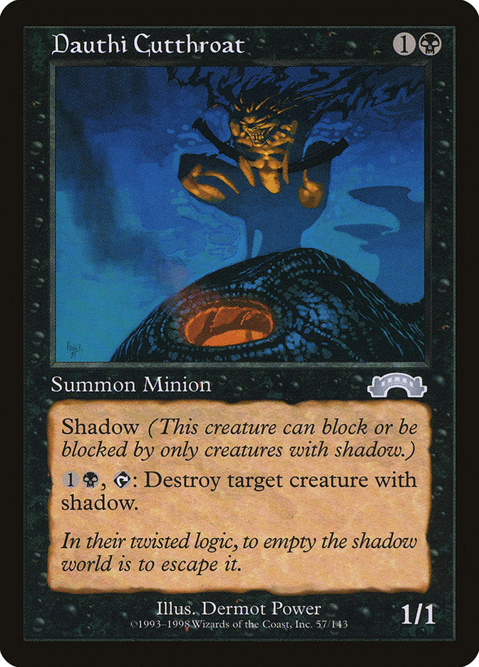 Dauthi Cutthroat [Exodus] MTG Single Magic: The Gathering | Red Claw Gaming
