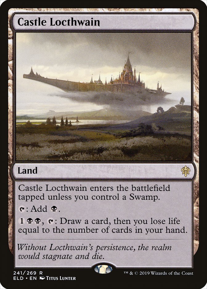 Castle Locthwain [Throne of Eldraine] MTG Single Magic: The Gathering | Red Claw Gaming
