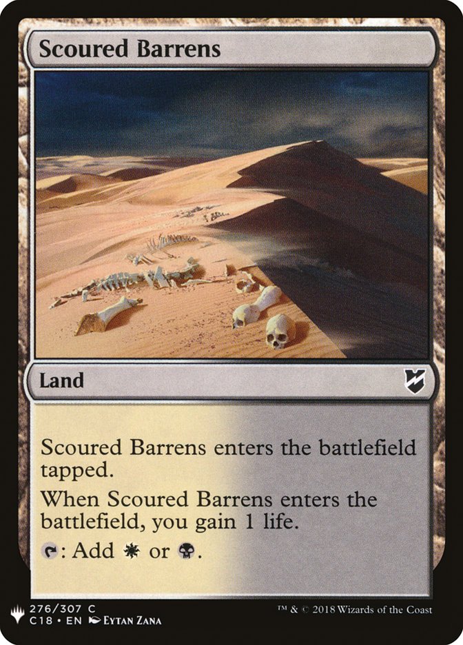 Scoured Barrens [Mystery Booster] MTG Single Magic: The Gathering | Red Claw Gaming