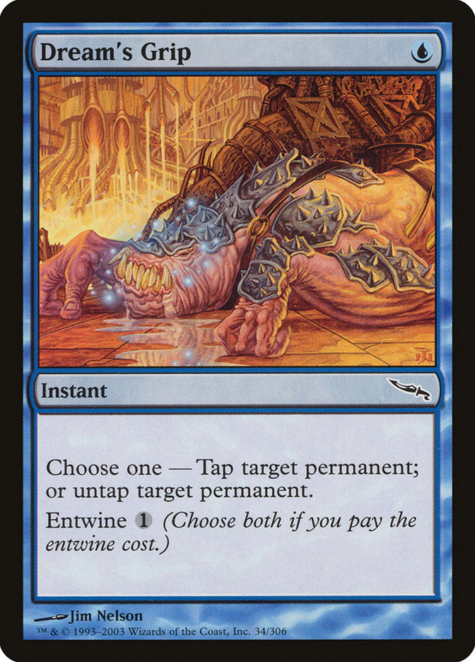 Dream's Grip [Mirrodin] MTG Single Magic: The Gathering | Red Claw Gaming