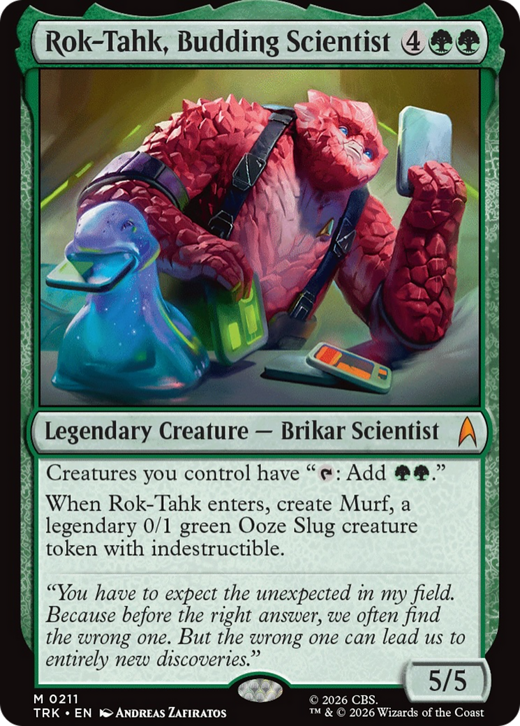 Rok-Tahk, Budding Scientist [Star Trek] MTG Single Magic: The Gathering | Red Claw Gaming