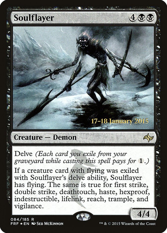 Soulflayer [Fate Reforged Prerelease Promos] MTG Single Magic: The Gathering | Red Claw Gaming