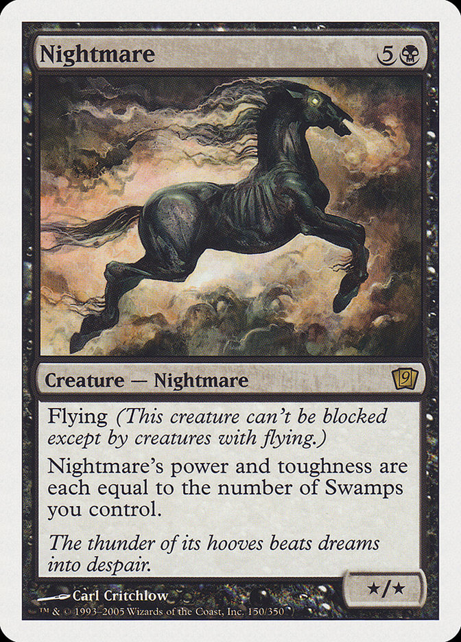 Nightmare [Ninth Edition] MTG Single Magic: The Gathering | Red Claw Gaming