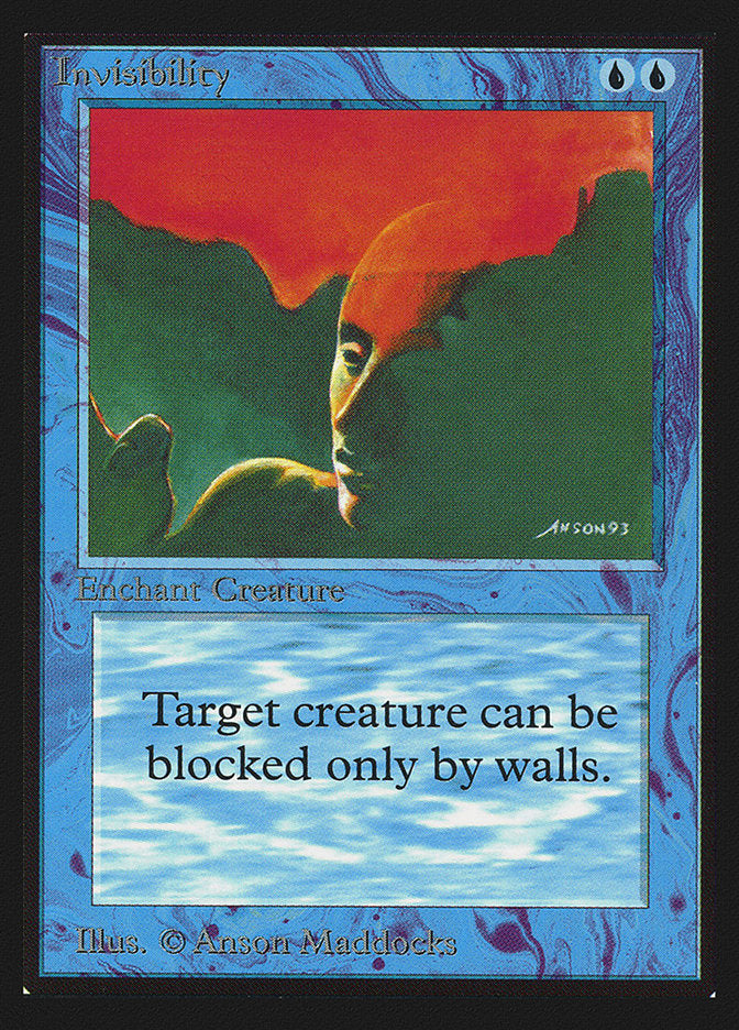 Invisibility [Collectors' Edition] MTG Single Magic: The Gathering | Red Claw Gaming