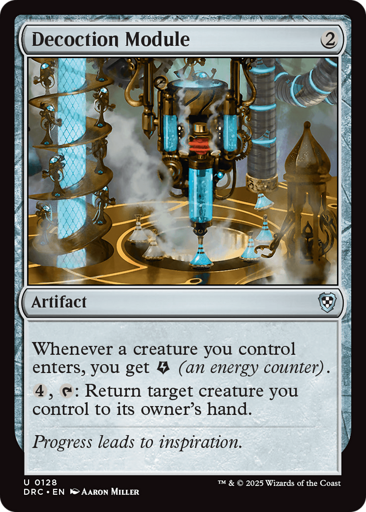Decoction Module [Aetherdrift Commander] MTG Single Magic: The Gathering | Red Claw Gaming