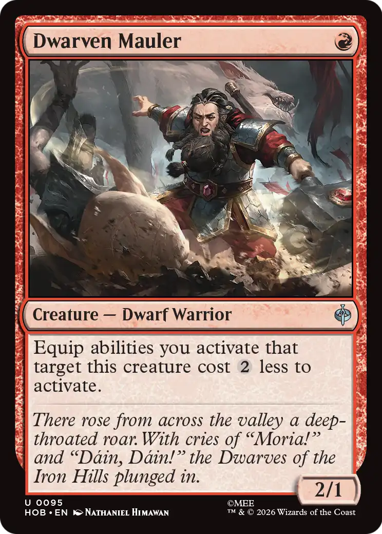 Dwarven Mauler [The Hobbit] | Red Claw Gaming