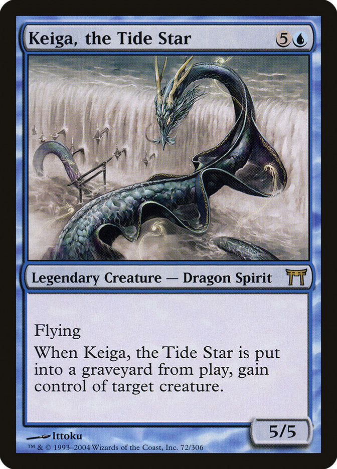 Keiga, the Tide Star [Champions of Kamigawa] MTG Single Magic: The Gathering | Red Claw Gaming