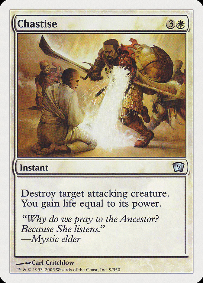 Chastise [Ninth Edition] MTG Single Magic: The Gathering | Red Claw Gaming