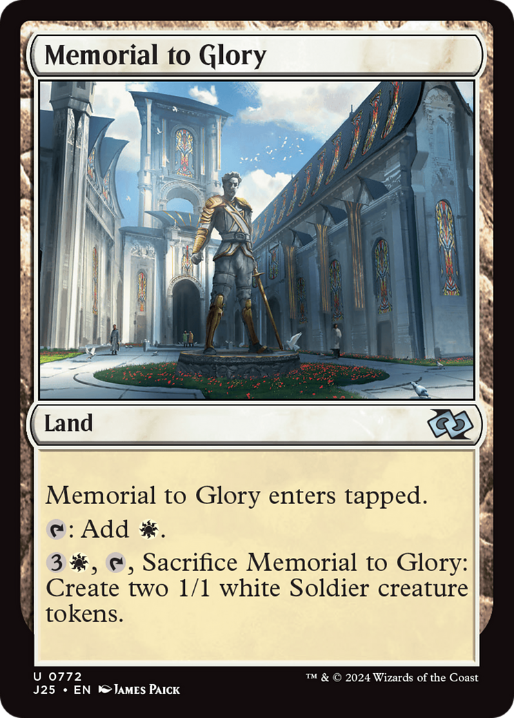 Memorial to Glory [Foundations Jumpstart] MTG Single Magic: The Gathering | Red Claw Gaming