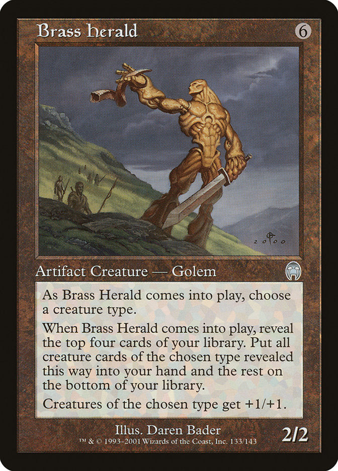 Brass Herald [Apocalypse] MTG Single Magic: The Gathering | Red Claw Gaming