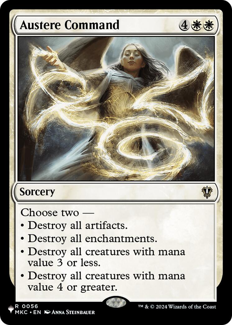 Austere Command (MKC) [The List] MTG Single Magic: The Gathering | Red Claw Gaming