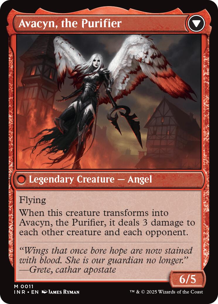 Archangel Avacyn // Avacyn, the Purifier [Innistrad Remastered] MTG Single Magic: The Gathering | Red Claw Gaming