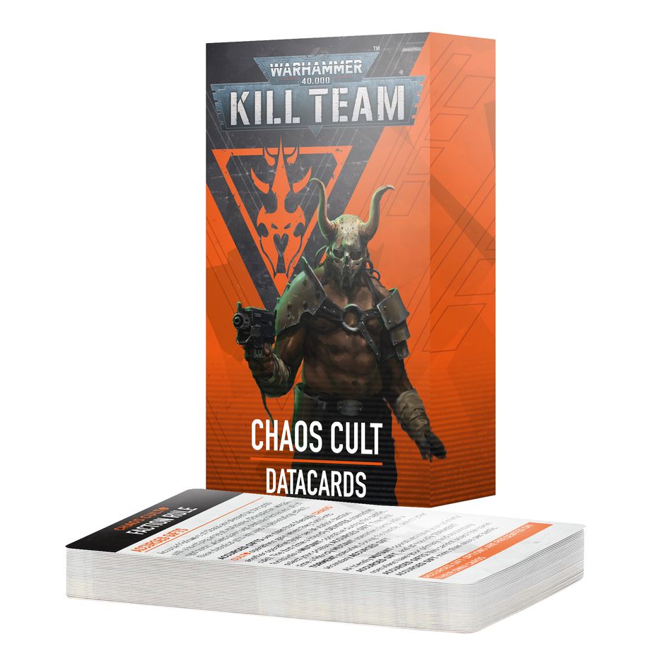 KILL TEAM DATACARDS: CHAOS CULT (ENG) Kill Team Games Workshop | Red Claw Gaming