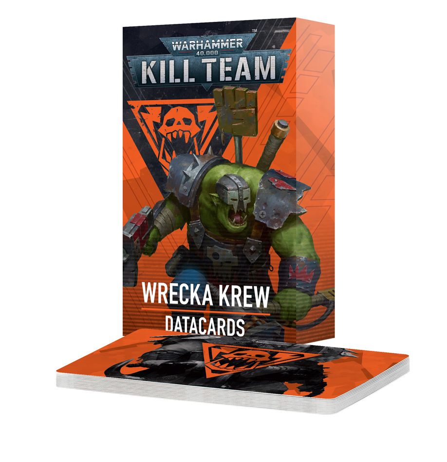 KILL TEAM DATACARDS: WRECKA KREW (ENG) Kill Team Games Workshop | Red Claw Gaming