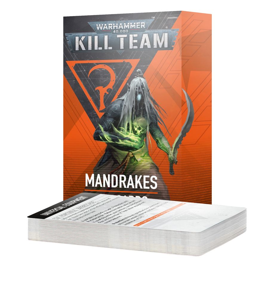 KILL TEAM DATACARDS: MANDRAKES (ENG) Kill Team Games Workshop | Red Claw Gaming