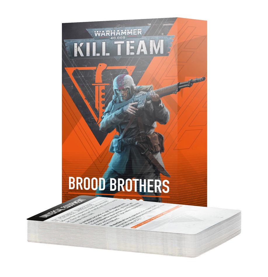 KILL TEAM DATACARDS: BROOD BROTHERS (ENG) Kill Team Games Workshop | Red Claw Gaming