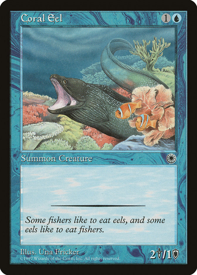 Coral Eel [Portal] MTG Single Magic: The Gathering | Red Claw Gaming
