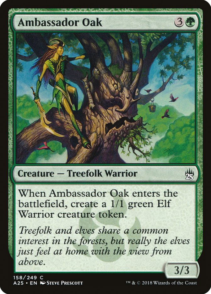 Ambassador Oak [Masters 25] MTG Single Magic: The Gathering | Red Claw Gaming