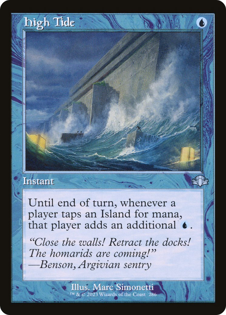 High Tide (Retro) [Dominaria Remastered] MTG Single Magic: The Gathering | Red Claw Gaming
