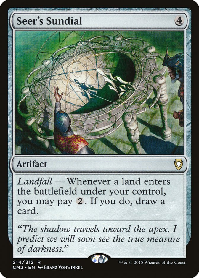 Seer's Sundial [Commander Anthology Volume II] MTG Single Magic: The Gathering | Red Claw Gaming