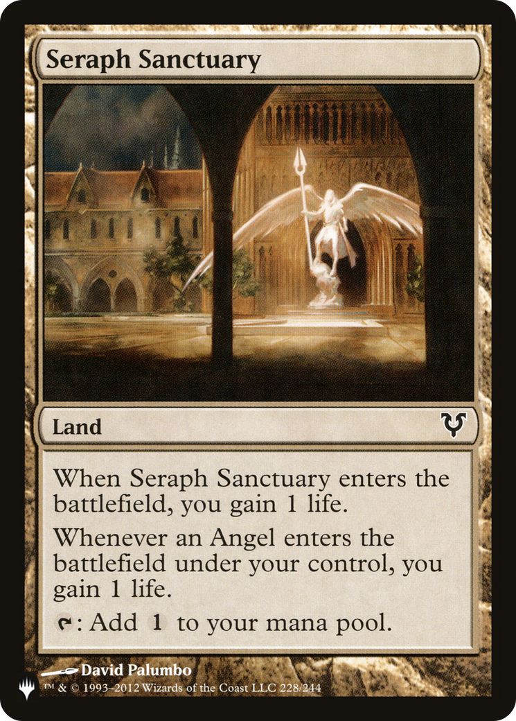 Seraph Sanctuary [Secret Lair: Angels] MTG Single Magic: The Gathering | Red Claw Gaming