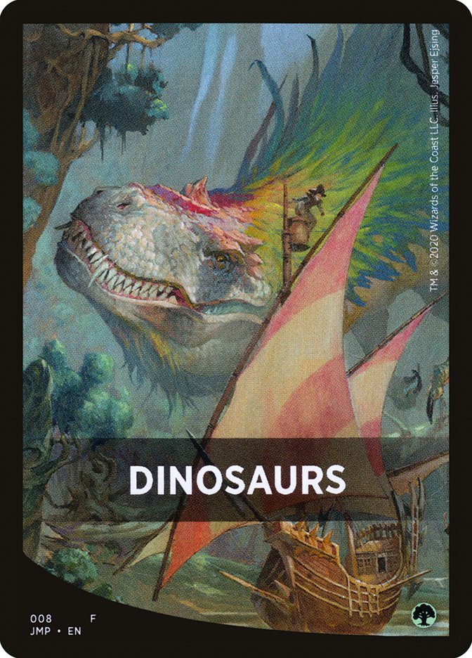 Dinosaurs Theme Card [Jumpstart Front Cards] MTG Single Magic: The Gathering | Red Claw Gaming