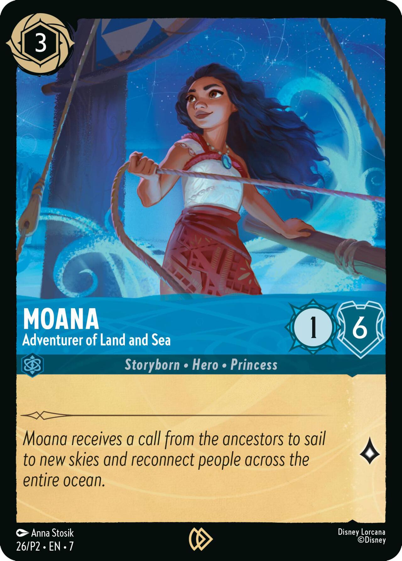 Moana - Adventurer of Land and Sea (26) [Promo Cards] Lorcana Single Disney | Red Claw Gaming