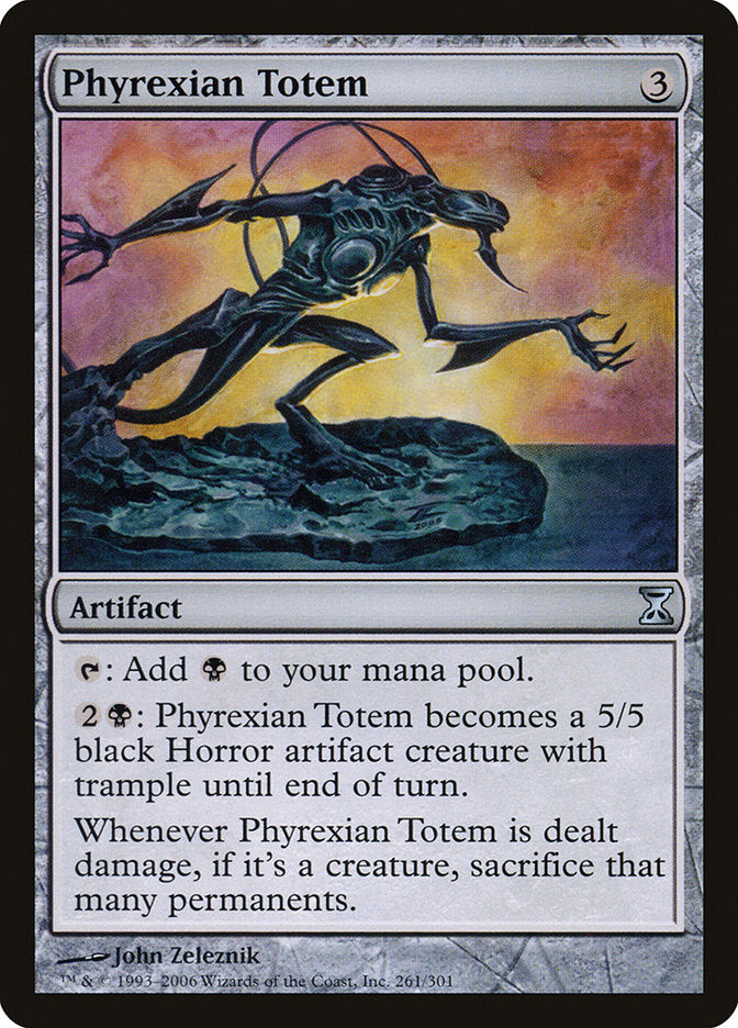 Phyrexian Totem [Time Spiral] MTG Single Magic: The Gathering | Red Claw Gaming