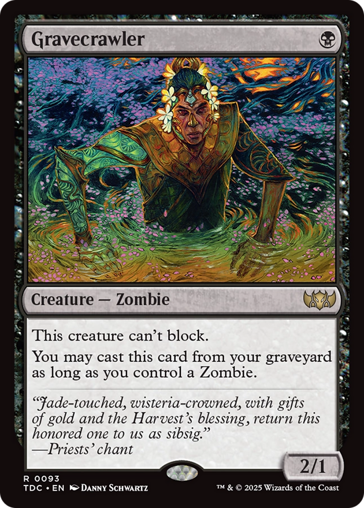 Gravecrawler [Tarkir: Dragonstorm Commander] MTG Single Magic: The Gathering | Red Claw Gaming