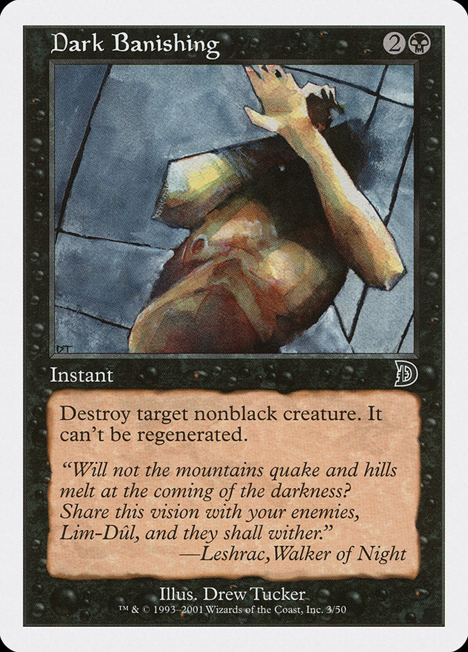 Dark Banishing [Deckmasters] MTG Single Magic: The Gathering | Red Claw Gaming