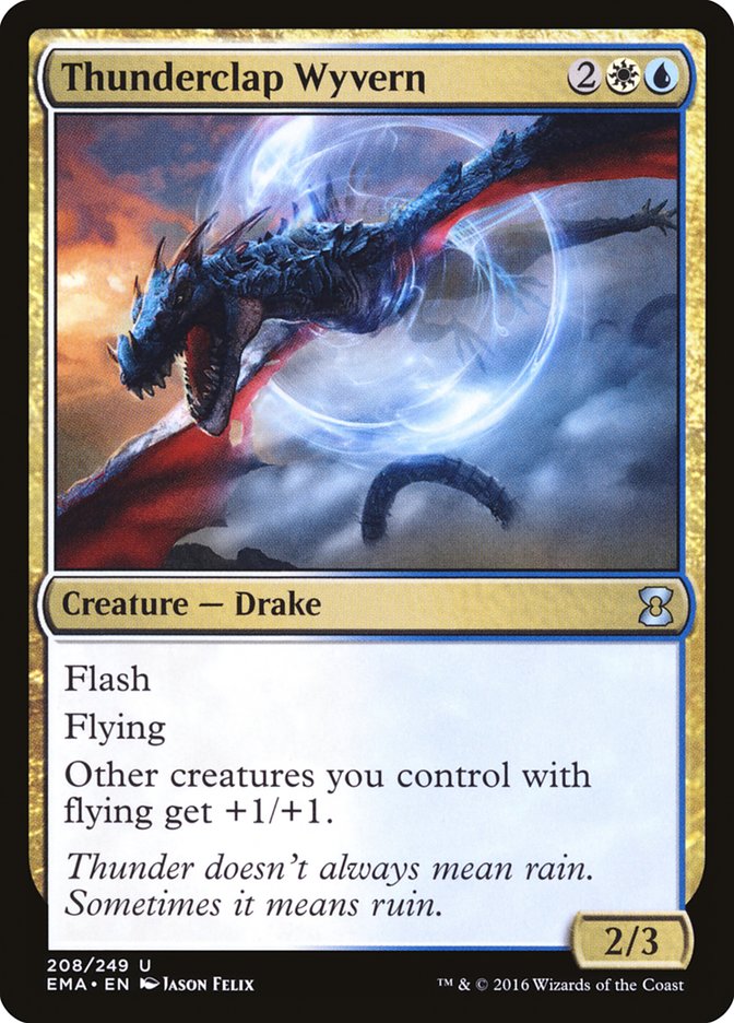 Thunderclap Wyvern [Eternal Masters] MTG Single Magic: The Gathering | Red Claw Gaming