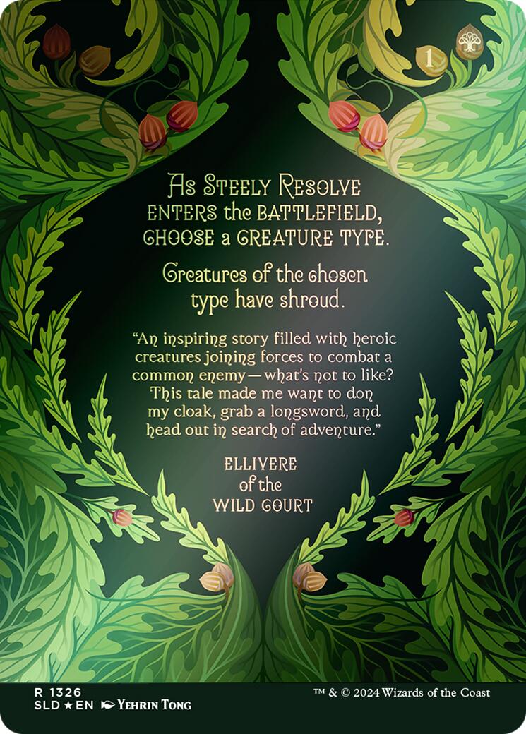 Steely Resolve [Secret Lair Drop Series] MTG Single Magic: The Gathering | Red Claw Gaming