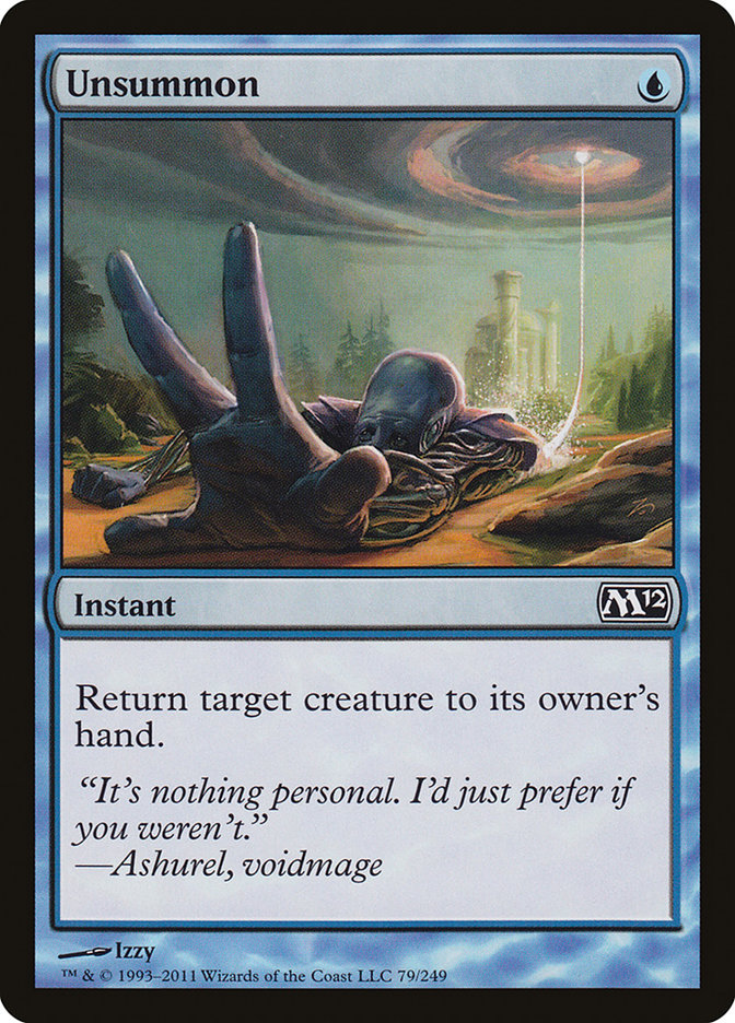 Unsummon [Magic 2012] MTG Single Magic: The Gathering | Red Claw Gaming