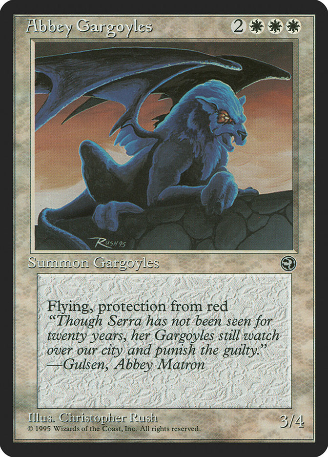 Abbey Gargoyles [Homelands] MTG Single Magic: The Gathering | Red Claw Gaming