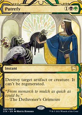 Putrefy (Foil Etched) [Strixhaven: Mystical Archive] MTG Single Magic: The Gathering | Red Claw Gaming