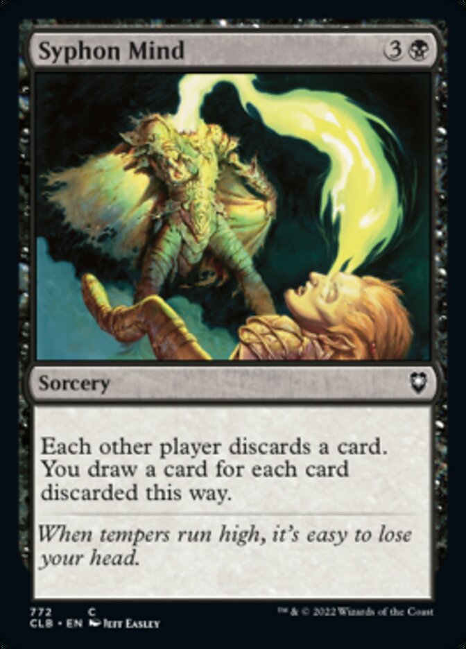 Syphon Mind [Commander Legends: Battle for Baldur's Gate] MTG Single Magic: The Gathering | Red Claw Gaming